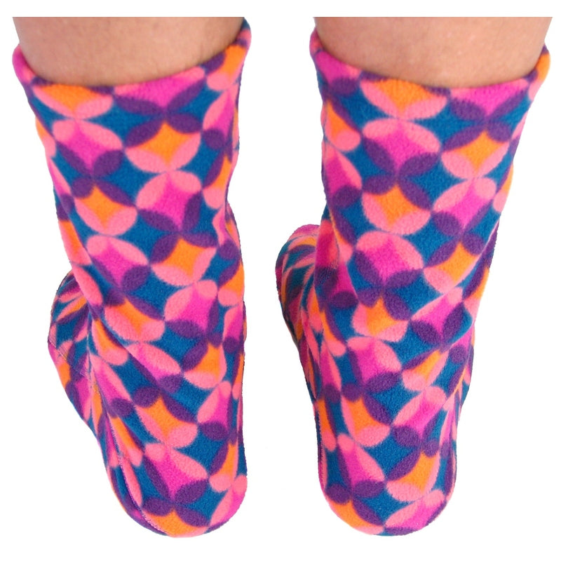 Kids' Fleece Socks - Art Deco