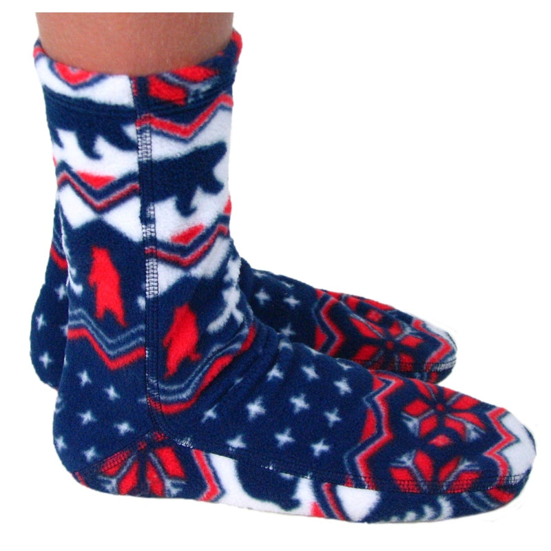Kids' Fleece Socks - Polar Bear