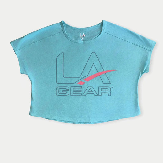 LA GEAR LOGO CROPPED TEE