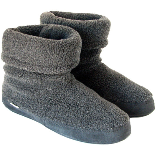 Polar Feet Men's Snugs - Grey Berber