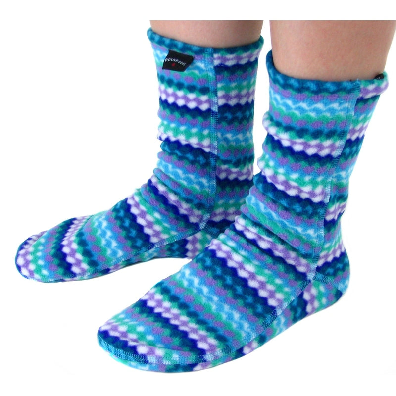 Kids' Fleece Socks - Ripple